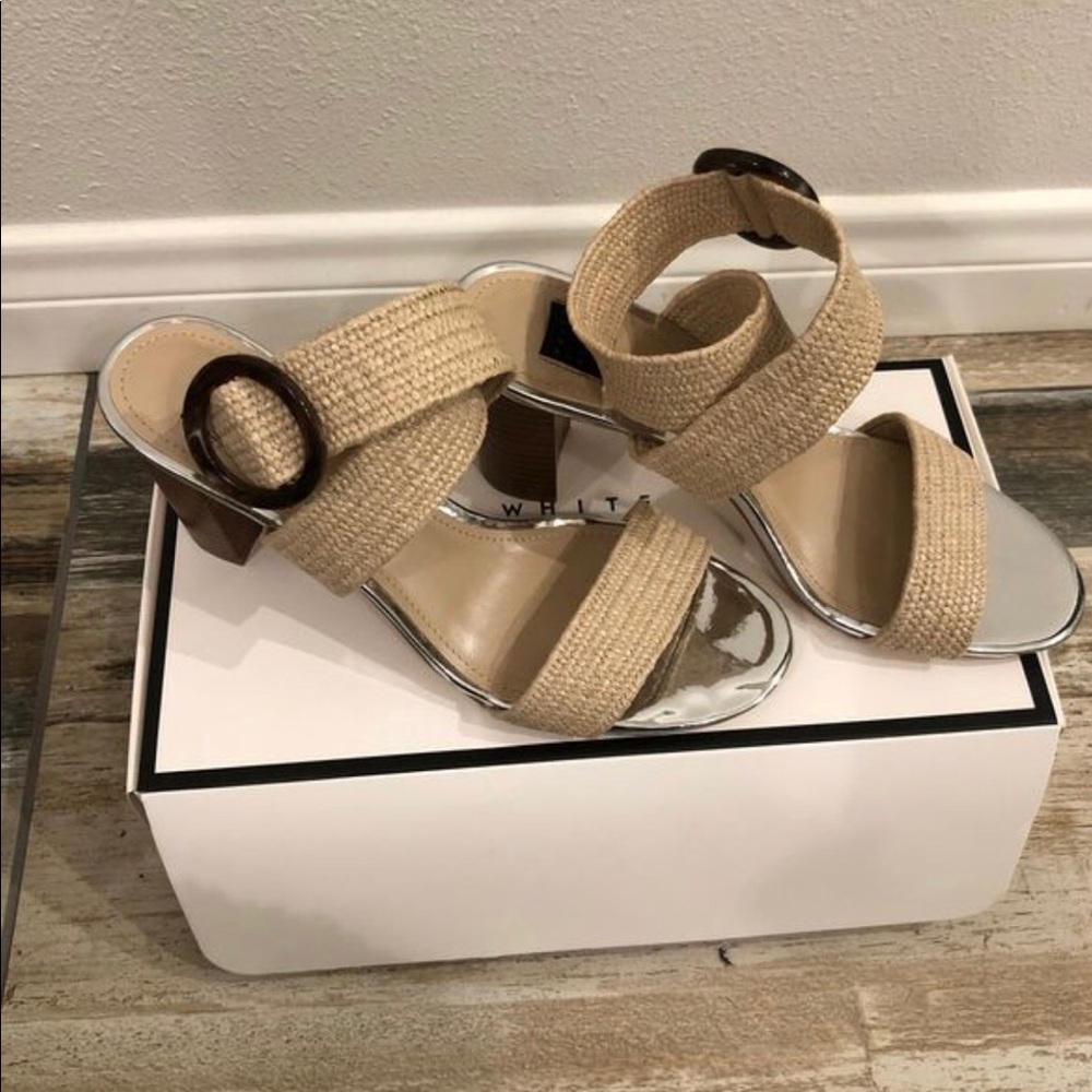 BlackHouse White Market Marissa Tan sandals